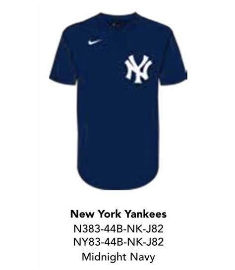 Nike Nike Mlb 1 Button Jersey New York Yankees Lentrepôt Du Baseball