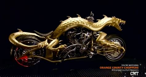 3d Printed Dragon Motorcycle From Orange County Choppers