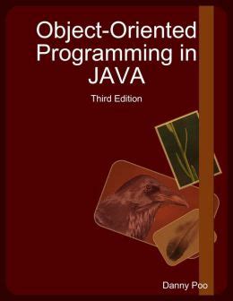 This is an introduction to get you started programming with java. Object-Oriented Programming in JAVA by Dr. Danny Poo ...