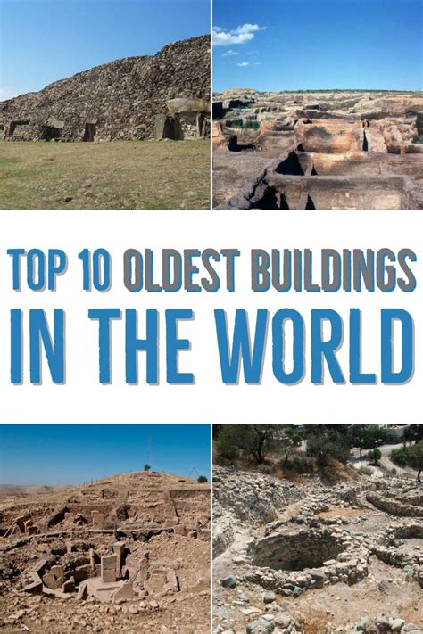 Top 10 Oldest Buildings In The World Old Building Ancient Buildings
