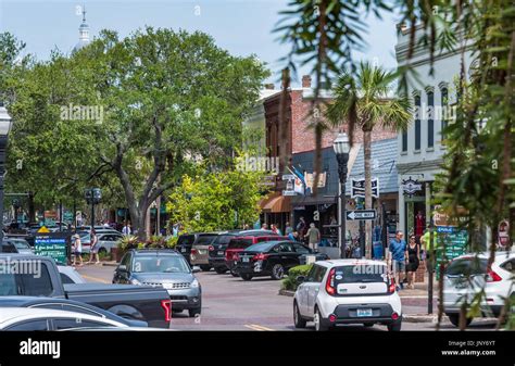 Downtown Fernandina Beach In The Historic District On Northeast Florida