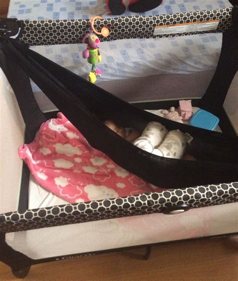 The lost boys' baby hammock: DIY Baby hammock inside graco pack n play | Baby hammock, Diy hammock, Diy baby stuff