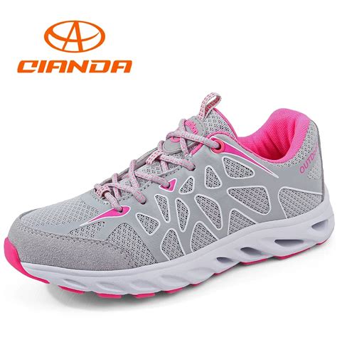 Qianda Summer Women Hiking Shoes Quick Dry Water Sport Outdoor Shoe