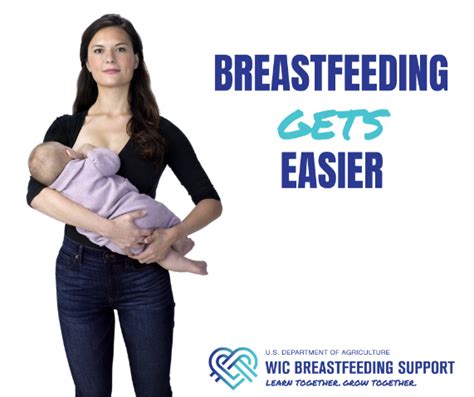 Breastfeeding Gets Easier Wic Breastfeeding Support