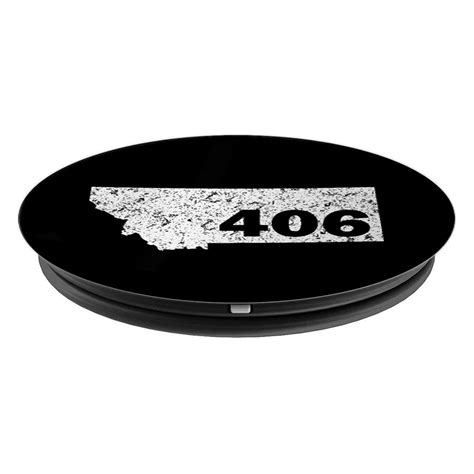 Montana 406 Area Code Grip And Stand For Phones And Tablets Area