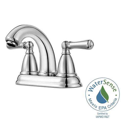 We have reviewed the pfister faucet range for kitchens, bathrooms, showers and laundry's. Pfister Canton 4 in. Centerset 2-Handle Bathroom Faucet in ...