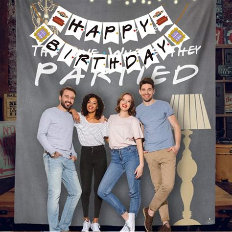 Buy Friends Tv Show Birthday Banner Party Decorations Supplies Friends
