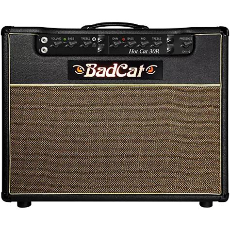 Bad Cat Hot Cat 30 1x12 Guitar Combo Amp With Reverb Musicians Friend