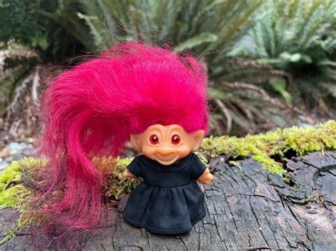 1960s 3 Original Vintage Scandia House Dam Troll Doll In Vintage Troll