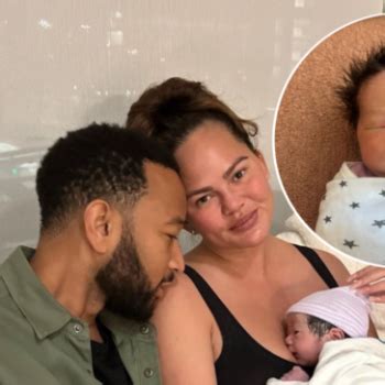 CHRISSY TEIGEN AND JOHN LEGEND WELCOME SON FIVE MONTHS AFTER DAUGHTERS