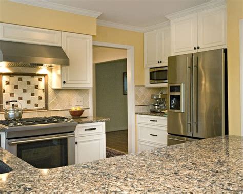 Cambria Canterbury Countertops With Cream Cabinets Needs A More