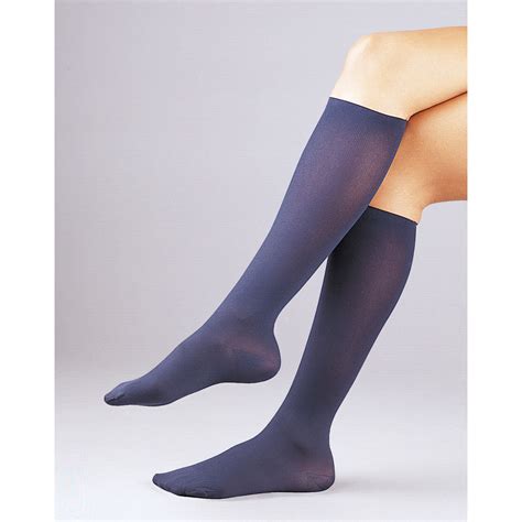 Activa Womens Microfiber Firm Knee High Dress Socks 20 30 Mmhg Ebay