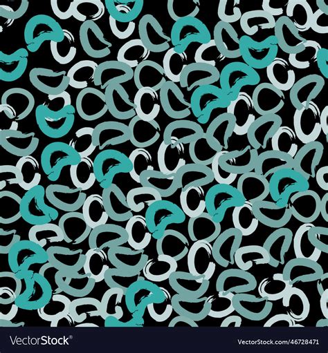 Seamless Abstract Turquoise Pattern Royalty Free Vector