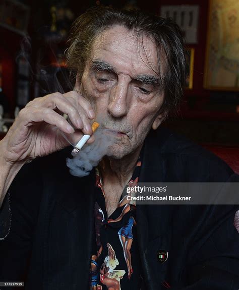 Actor Harry Dean Stanton Poses For A Portrait For The Film Harry