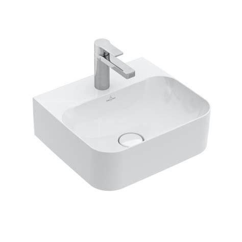 Villeroy And Boch Finion Hand Washbasin White With Ceramicplus