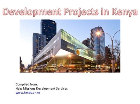 Development Projects In Kenya