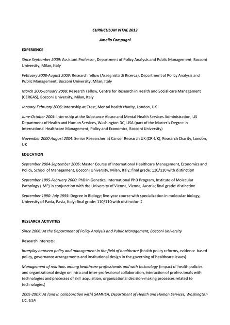 Healthcare Management Resume Examples | Sky Resume Examples