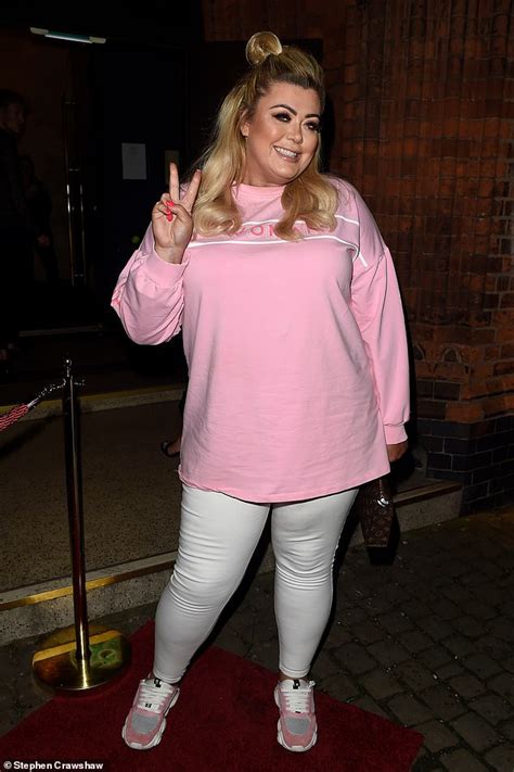 Gemma Collins Continues To Shirk Her Woes During Dinner After Split