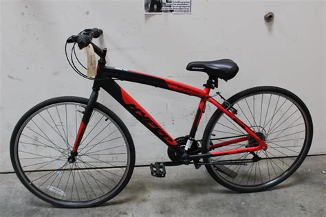 700c Hyper Spinfit Mens Hybrid Bike Red Property Room