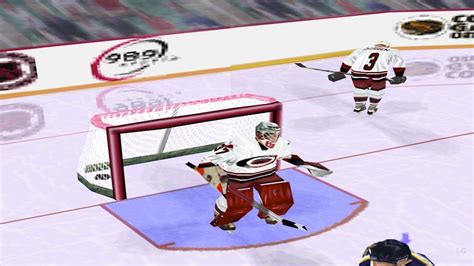 Nhl Faceoff 99 Ps1 Gameplay 4k60fps Youtube
