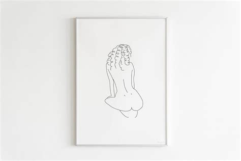 Custom Nude Painting Naked Personalised Erotic Drawing Sexy Etsy