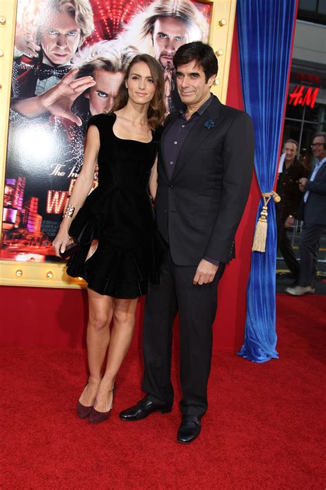 The making of harry potter. David Copperfield and Chloe Gosselin at the World Premiere ...