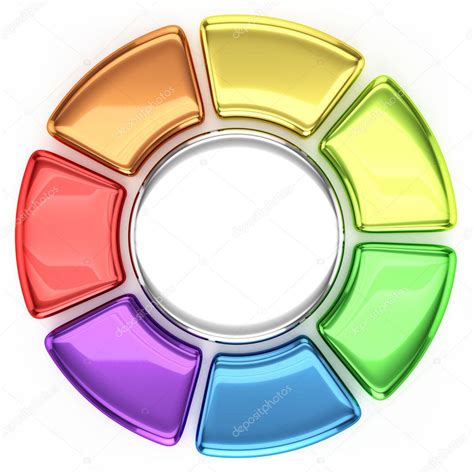 Colored Wheel Chart Stock Photo By ©mathier 31065119