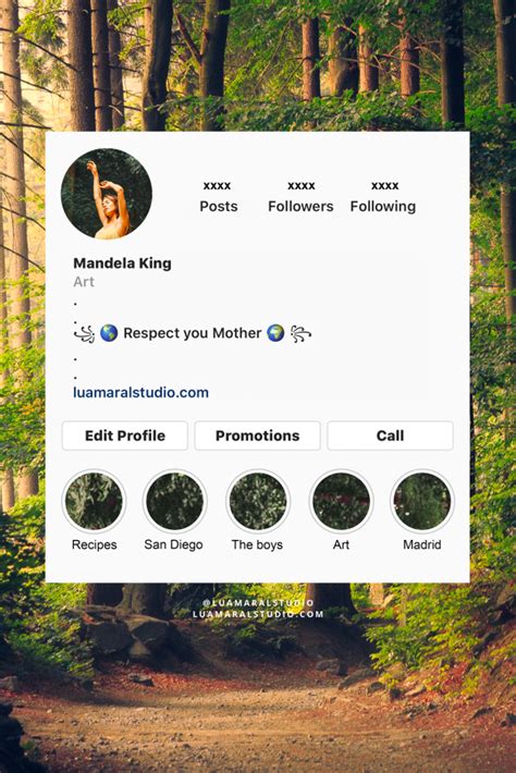 Instagram Bio Ideas Nature Vegan Earth Planet Hippie Style Natural Life