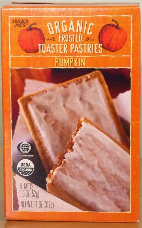 Trader Joe S Organic Frosted Pumpkin Toaster Pastries Toaster Pastry