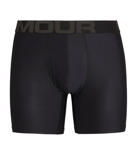 Under Armour Black UA Tech Inch Boxerjock Pack Of Harrods UK