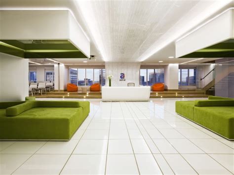 Bright Colored Office Interior Design Ideas