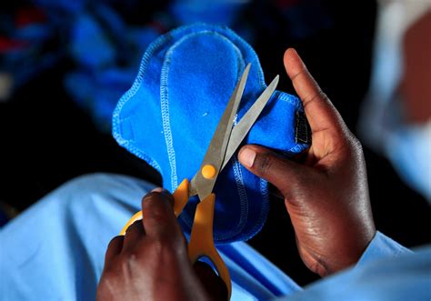 Zimbabwe Women Sew Sanitary Pads To Help Keep Girls In School Reuters
