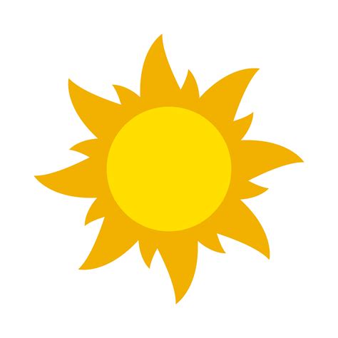Sun Vector Graphic