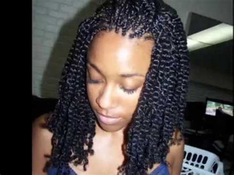 Take each chunk of hair out of the packages individually, and hold them in the center, cutting off the elastic bands holding it together. African Hair Braiding Styles Braids Slide Show - YouTube