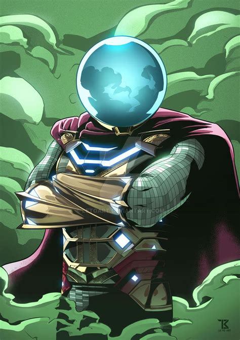 Mysterio Commission By Letoart On Deviantart Mysterio Marvel Marvel