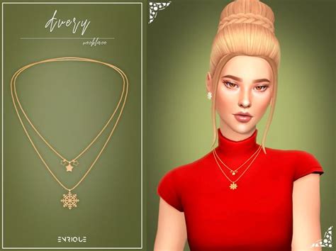 Enriques4 Avery Necklace Sims 4 Toddler