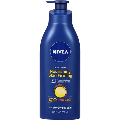 Nivea Nourishing Skin Firming Body Lotion W Q10 And Vitamin C 169 Fl