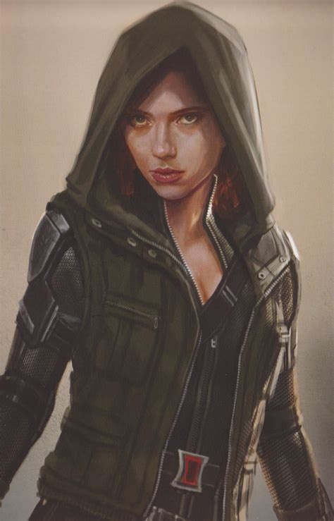 Image Avengers Infinity War Black Widow Concept Art 4