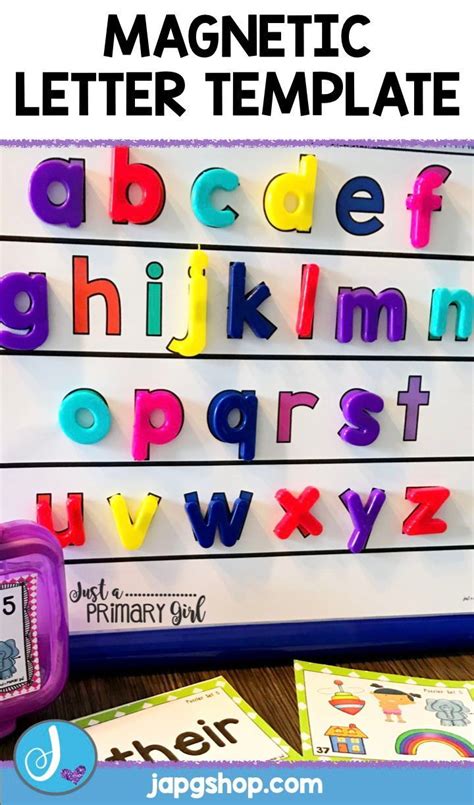 Magnetic Letter Template In 2020 Magnetic Letters Letter Templates