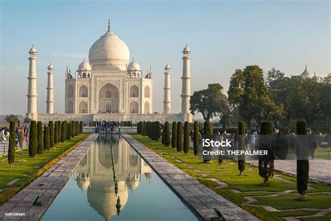 Taj Mahal Panorama Stock Photo Download Image Now 2015 Agra Fame