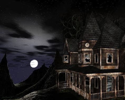 1920x1080px 1080p Free Download Haunted Mansion Art House Haunted