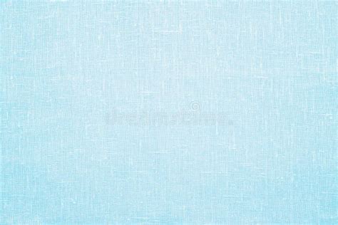 Light Blue Linen Pastel Fabric Textile Texture Or Background Stock