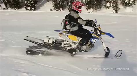 Timbersled Storms The Powersports Arena With New Snow Bike Conversion