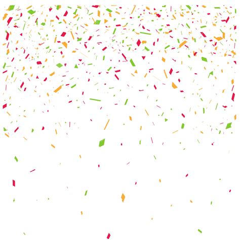 Vector Background With Colorful Confetti Color Confetti Gorgeous