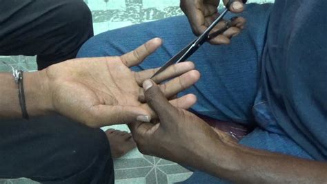 The Worlds Best Finger Massage With Scissor Asmr Relaxing Youtube