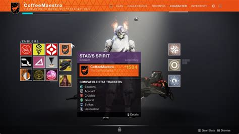 How To Get Stags Spirit Emblem Destiny 2 Youtube