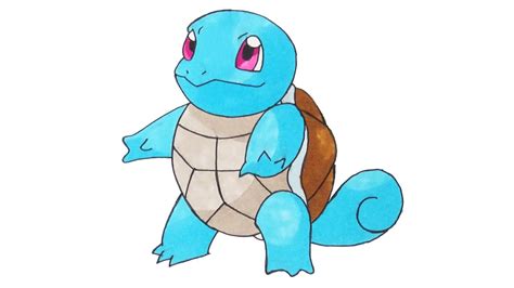 How To Draw Pokemon 007 Squirtle Youtube