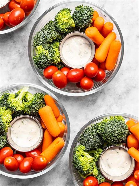Meal Prep Vegetable Snack Packs Healthy Meal Prep Budget Bytes