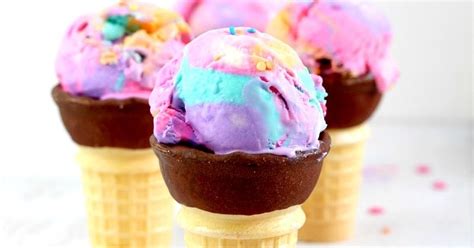 Homemade Ice Cream Unicorn Delicious Food Yummy Cuisine Recipes
