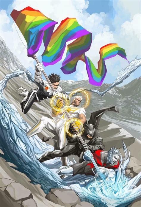 Apollo Midnighter Authority Wildstorm Iceman Marvel Superhero Comic